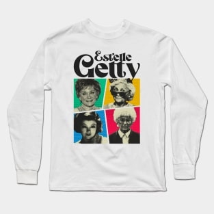 Estelle Getty comics Black Long Sleeve T-Shirt